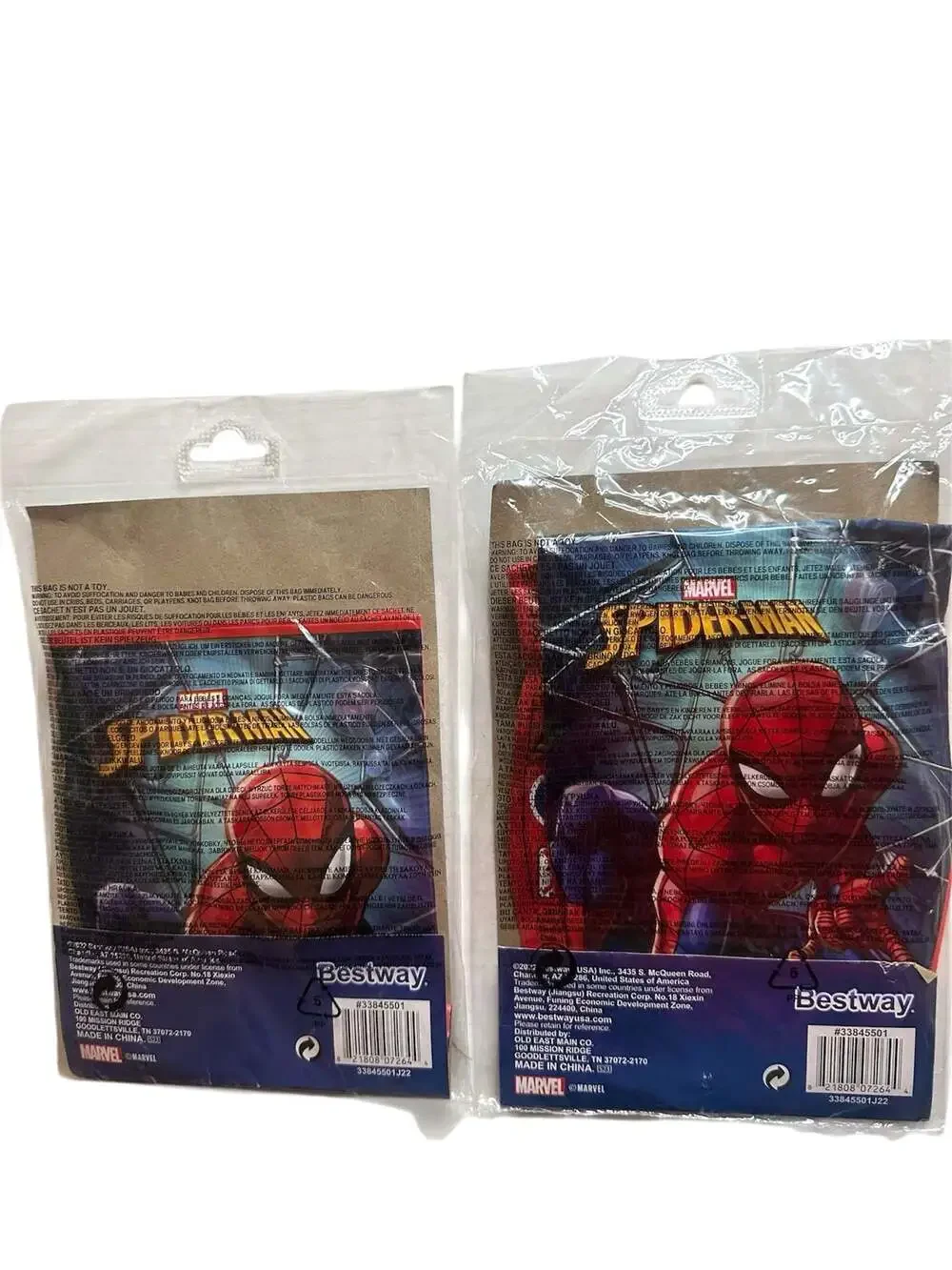 Marvel Spider-Man Inflatable Armbands for Kids Ages 3-6 (Bestway)